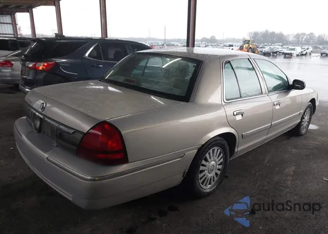 2008 Mercury Grand Marquis Ls from USA, damaged, VIN 2MEFM75V48X611205